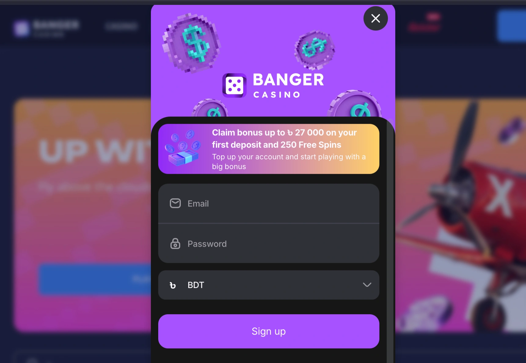 Create an Account a