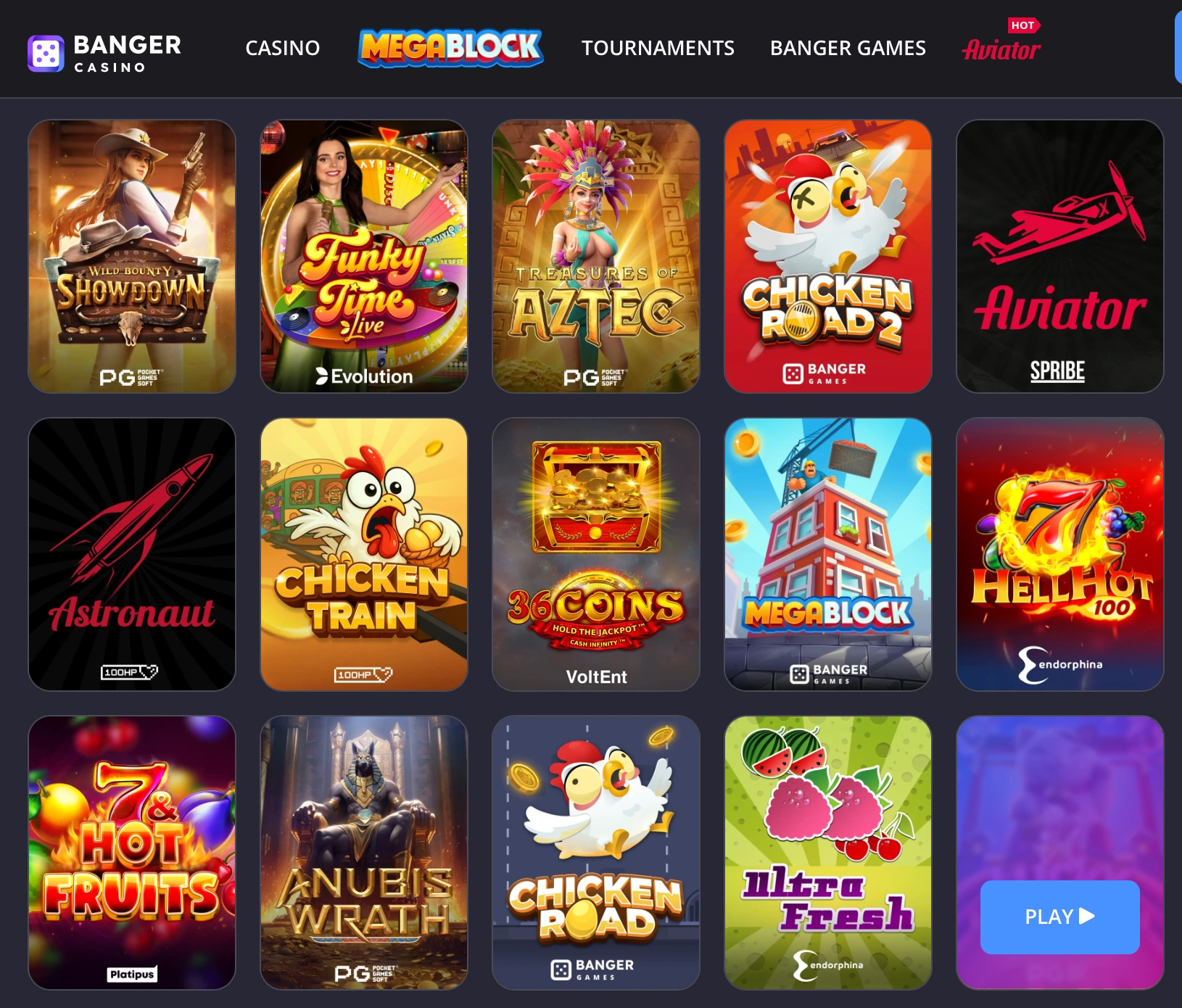 Live Casino at Banger Casino BD